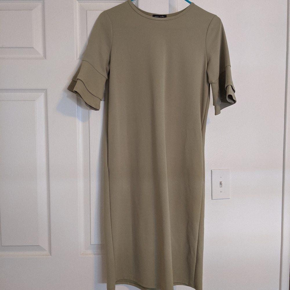 Olive Green Dress